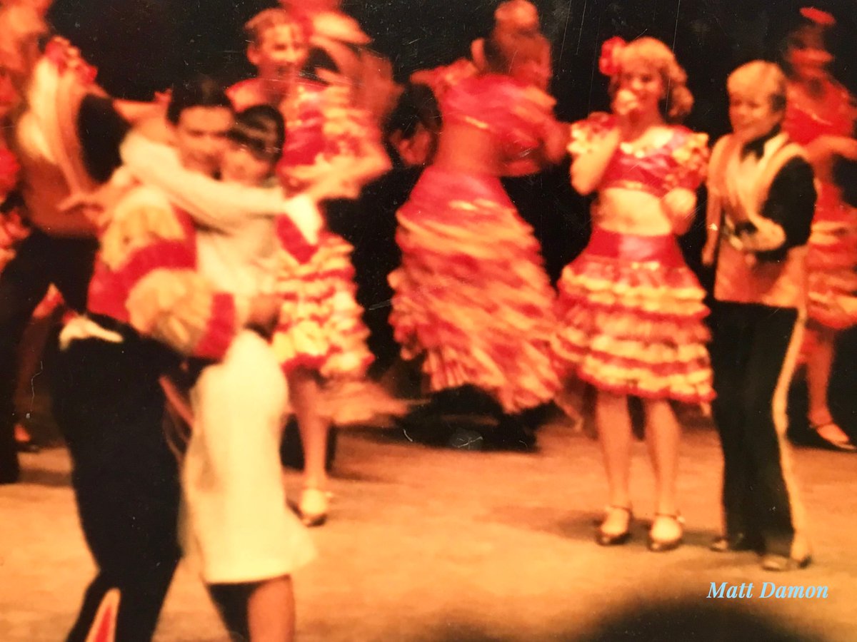 Dwanwalker1938's tweet photo. Matt Damon in Guys and Dolls. #CRLS https://t.co/19NRlqE35A