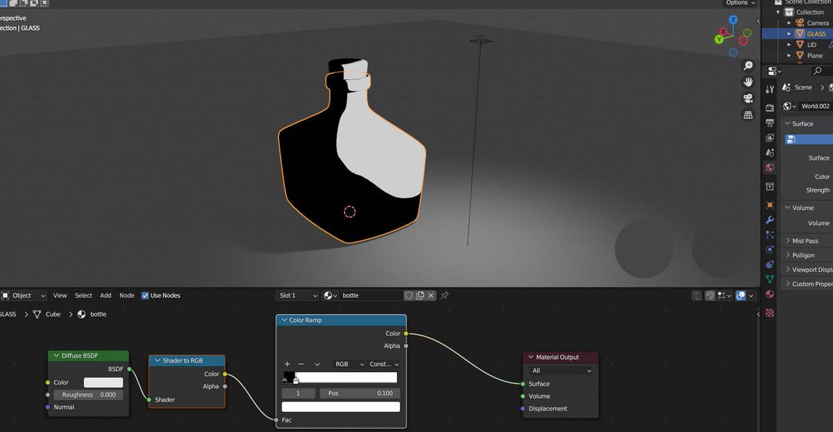 skxawng440's tweet photo. Potion Bottle Toon Shader WIP
/ᐠ˵- ⩊ -˵マ
#blender
#opencomms
#toonshader
#vgen
#vtuber
#artmoots https://t.co/PCgDJg1WqQ