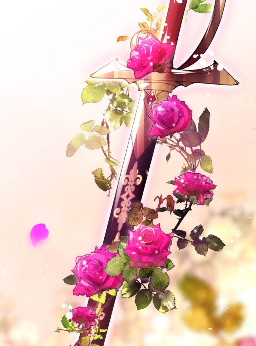 manhualuvs's tweet photo. the sword too 😭😭😭😭 IT'S COVERED IN FLOWERS 😭😭😭😭 pls live happily from now on, my precious parents 🥹💕 https://t.co/dlqgh74kjN