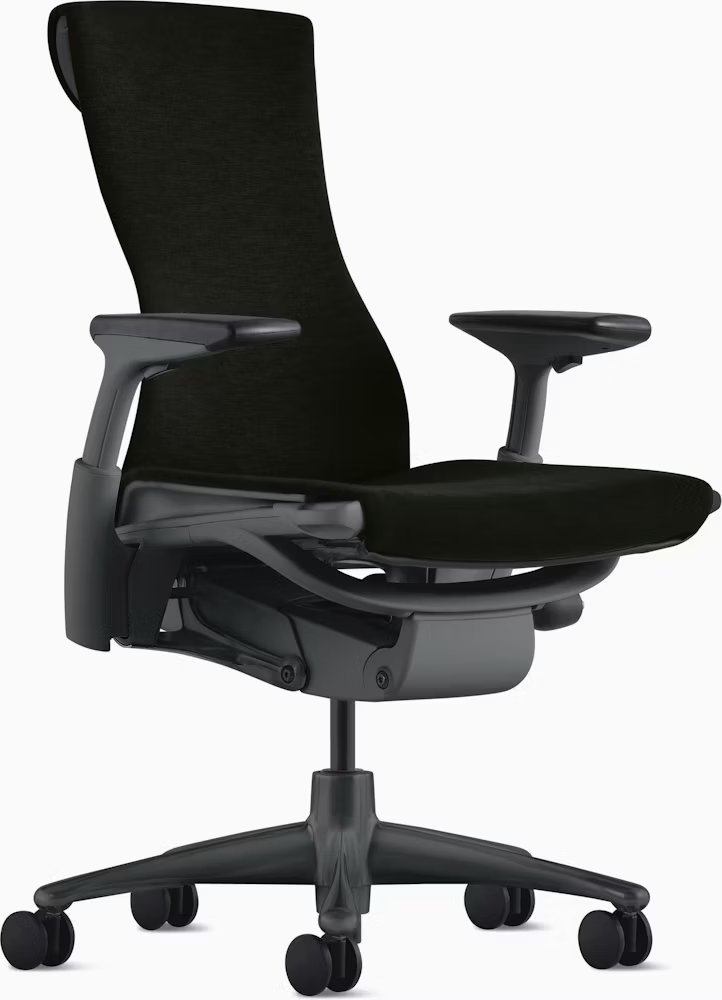 uncledoomer's tweet photo. the funny thing about desk chairs is that the herman miller aeron is a $1000 chair that actually sucks if you arent someone who sits perfectly still for hours at a time, and if it isnt working for you, the common wisdom is that you actually need the $2000 herman miller chair https://t.co/IetTIOMVdG