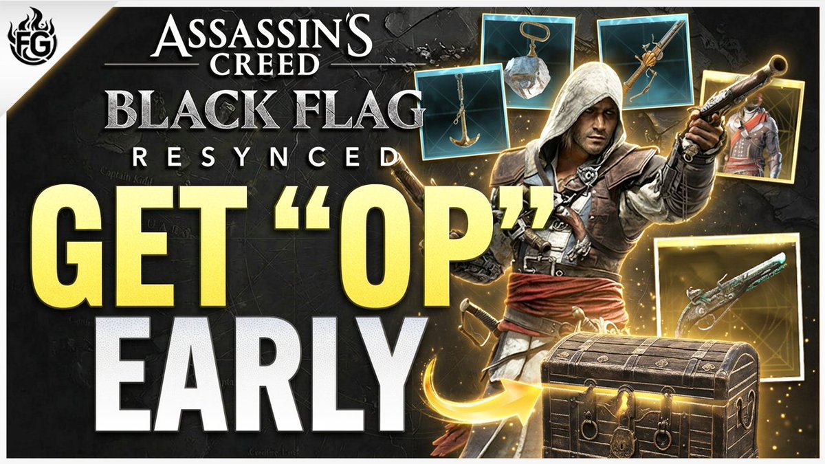 FervorGamingYT's tweet photo. Here's how to get "Overpowered" early in Assassin's Creed Black Flag Resynced! https://t.co/fBrht6RXj0