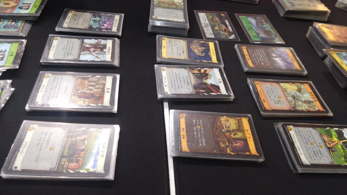 gameboardgame's tweet photo. 今宵はゲームバー236でドミニオン！
6ゲーム遊んだ！
2勝したので良きやね
勝てないとき弱々すぎるのでもう少し戦えるように回したいところ
楽しい時間でした！ https://t.co/6JHm5EB6xU