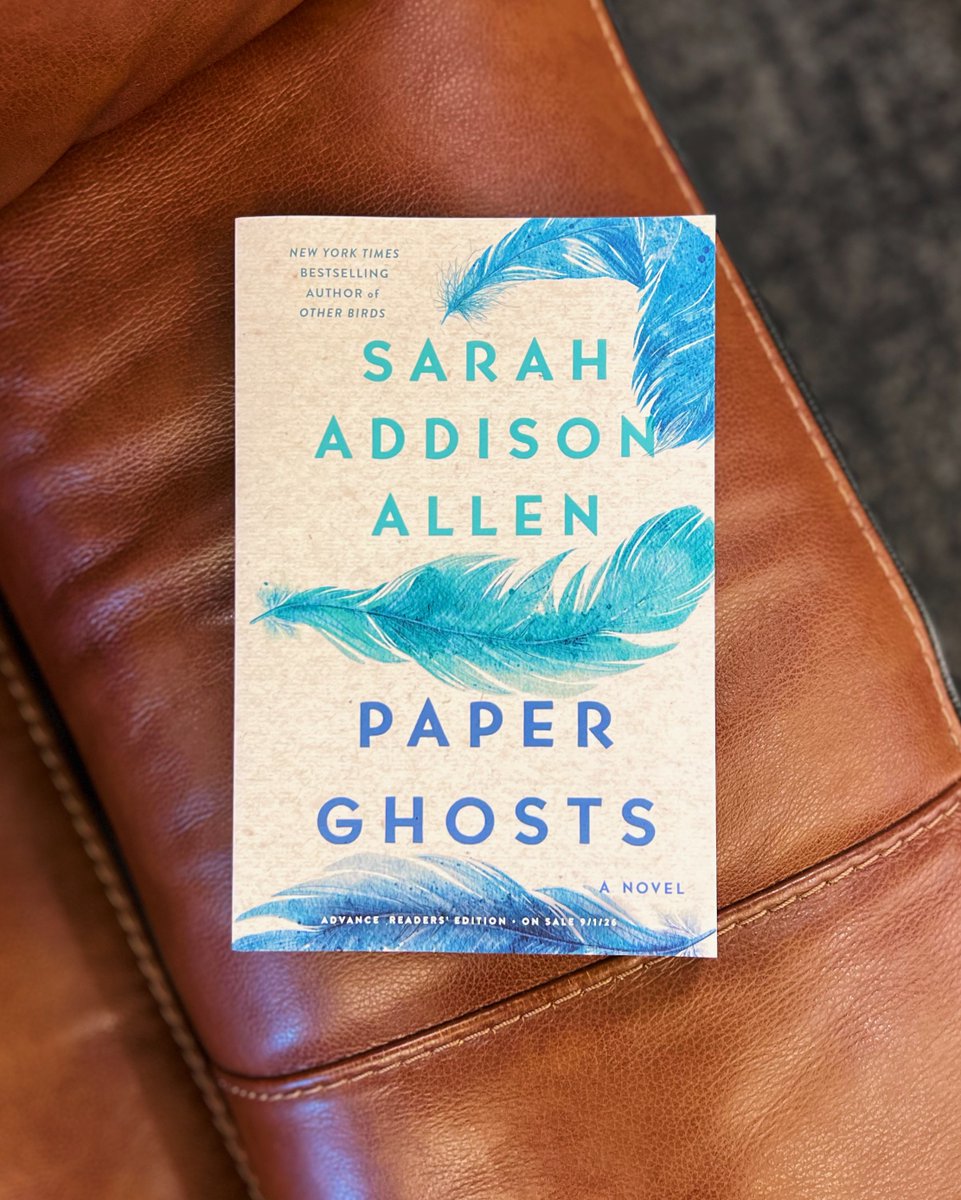 StMartinsPress's tweet photo. Part ghost story, part love story and steeped in magical realism, PAPER GHOSTS will transport you to a place where old secrets echo through the years and love finds a way of bringing us home. 🪶

Out on September 1st! Learn more: https://t.co/ItZW5qHLlR https://t.co/fePHvgYc4i