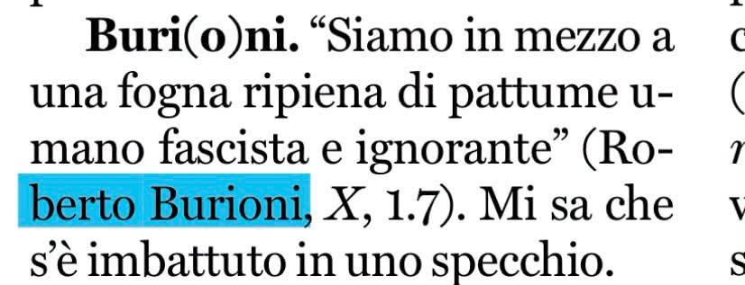 RobertoBurioni's tweet photo. Non ho mai incontrato in vita mia @marcotravaglio  che ha per me una speciale attenzione le cui motivazioni mi sfuggono.
Oggi, dopo l’originale gioco di parole Burini-Burioni,  mi qualifica non solo come ignorante, ma addirittura come fascista. https://t.co/ziG4ELbHEE