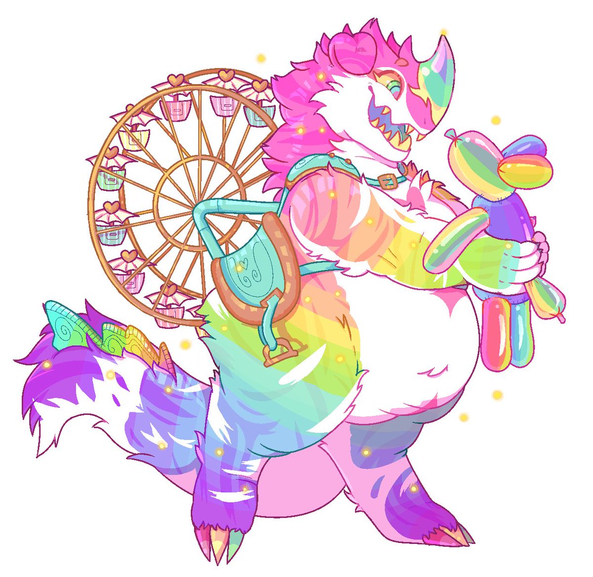 MaryMaggotFace's tweet photo. @kappanuki Thanks for the amazing opportunity!! Here's my gal Wonder! 
Art by skymachine and puppyhonk https://t.co/YF5ImUhJv5