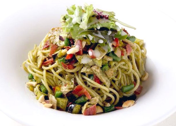 CaneItaliano's tweet photo. #冷製パスタ はじめました

🍋播州百日どりとアスパラの
　冷製サルサリモーネ
▷レモン香る自家製サルサソース
　フレッシュで爽やかな夏の一皿

🌱播州百日どりと彩り野菜の
   冷製ジェノベーゼ
▷バジルの清涼感と濃厚なコク　
　色とりどり夏のごちそうパスタ

味わう夏
Buon appetito🐶🍀 https://t.co/r5ChaIpaBy