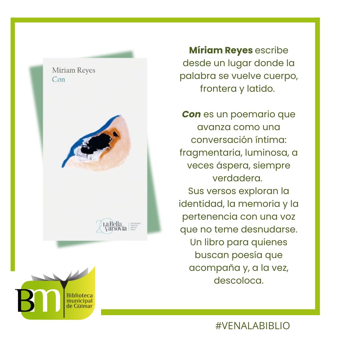 Biblioteca Municipal de Güimar tweet media