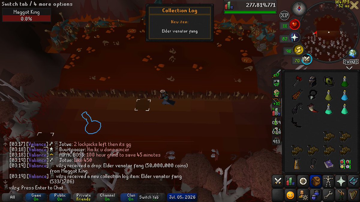 ValianceOSRS tweet picture