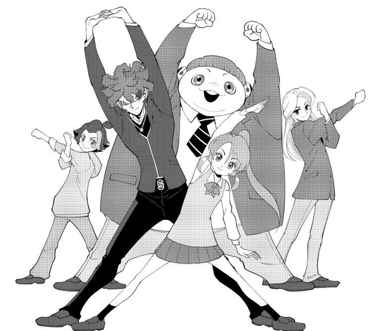 inazuma_comic's tweet photo. 雲明に呼応し、集う仲間たち⚡

＃イナズマイレブン

↓柳生過去編は下記より！
https://t.co/Sz62QwfGlU https://t.co/XFqmfXVqCI