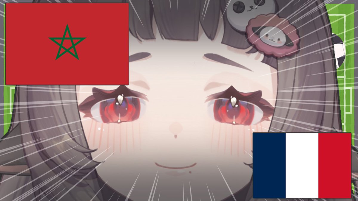 essie_ch's tweet photo. THE QUARTERFINALS BEGIN! MOROCCO V. FRANCE!!

with a special 3D outfit debut just for today as well! see u soon!

🕰️3:30 PM ET l 12:30 PM PT https://t.co/GjeLZf3zsf