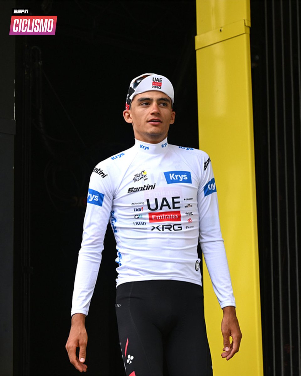 ESPNCiclismo's tweet photo. EL MEXICANO DE ORO. ✨🐂🇲🇽

#TDF2026 https://t.co/nJNxImqZOf