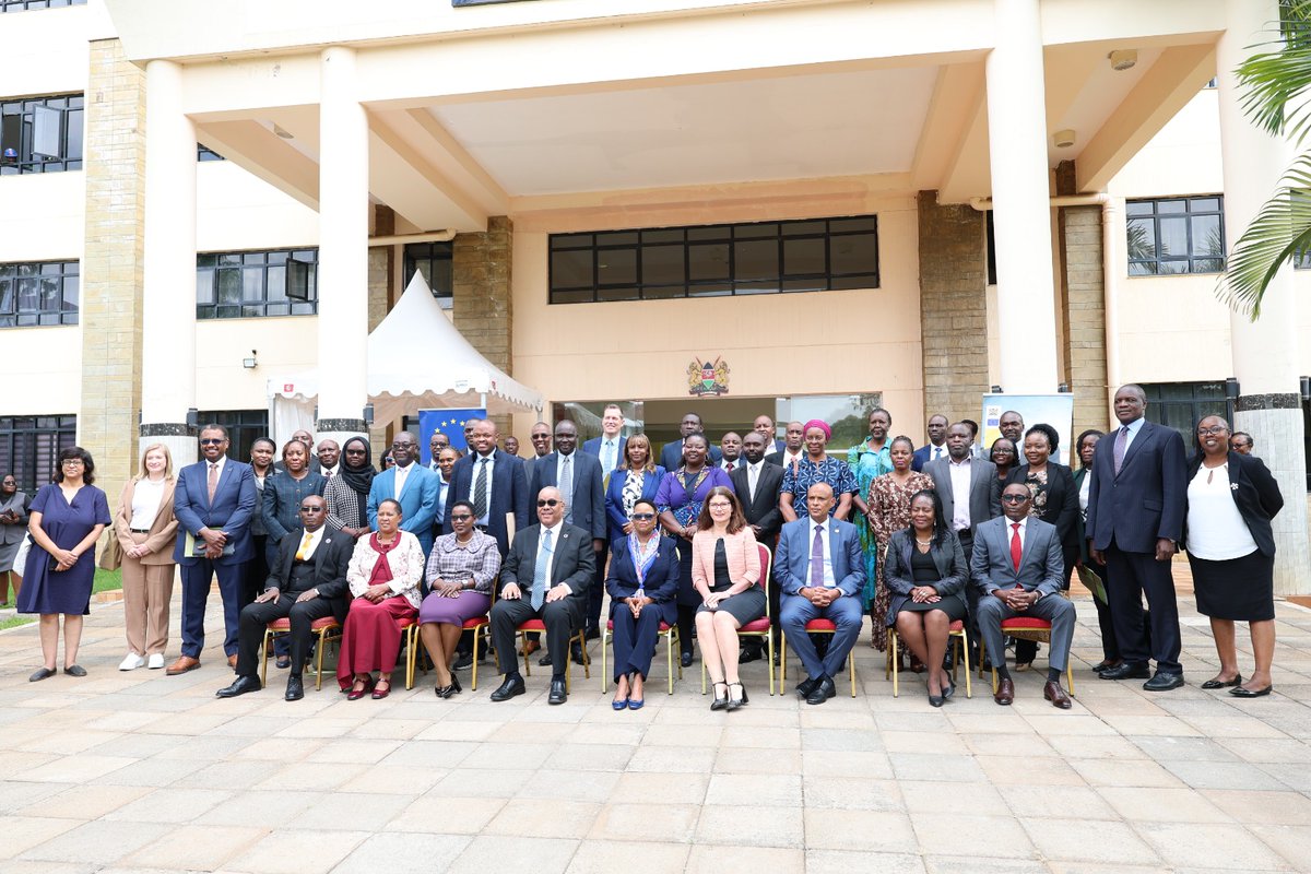 NCAJ_KE's tweet photo. The ED NCAJ joined the leadership of Kenya’s Justice Sector for the EU-funded PLEAD Steering Committee meeting. 

PLEAD has immensely supported frontline justice services notably anticorruption initiatives, digitization, access to justice for vulnerable persons and greening https://t.co/RS8h3x9tvy
