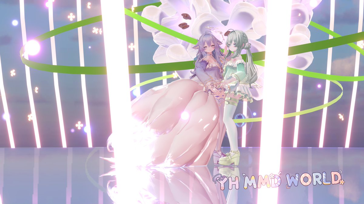 hellolyc_li's tweet photo. 2日前に出会った、とてもかわいい子です。一緒にMMDでたくさん写真を撮りました。本当にめちゃくちゃかわいかった！！！ https://t.co/87DCj58D3N