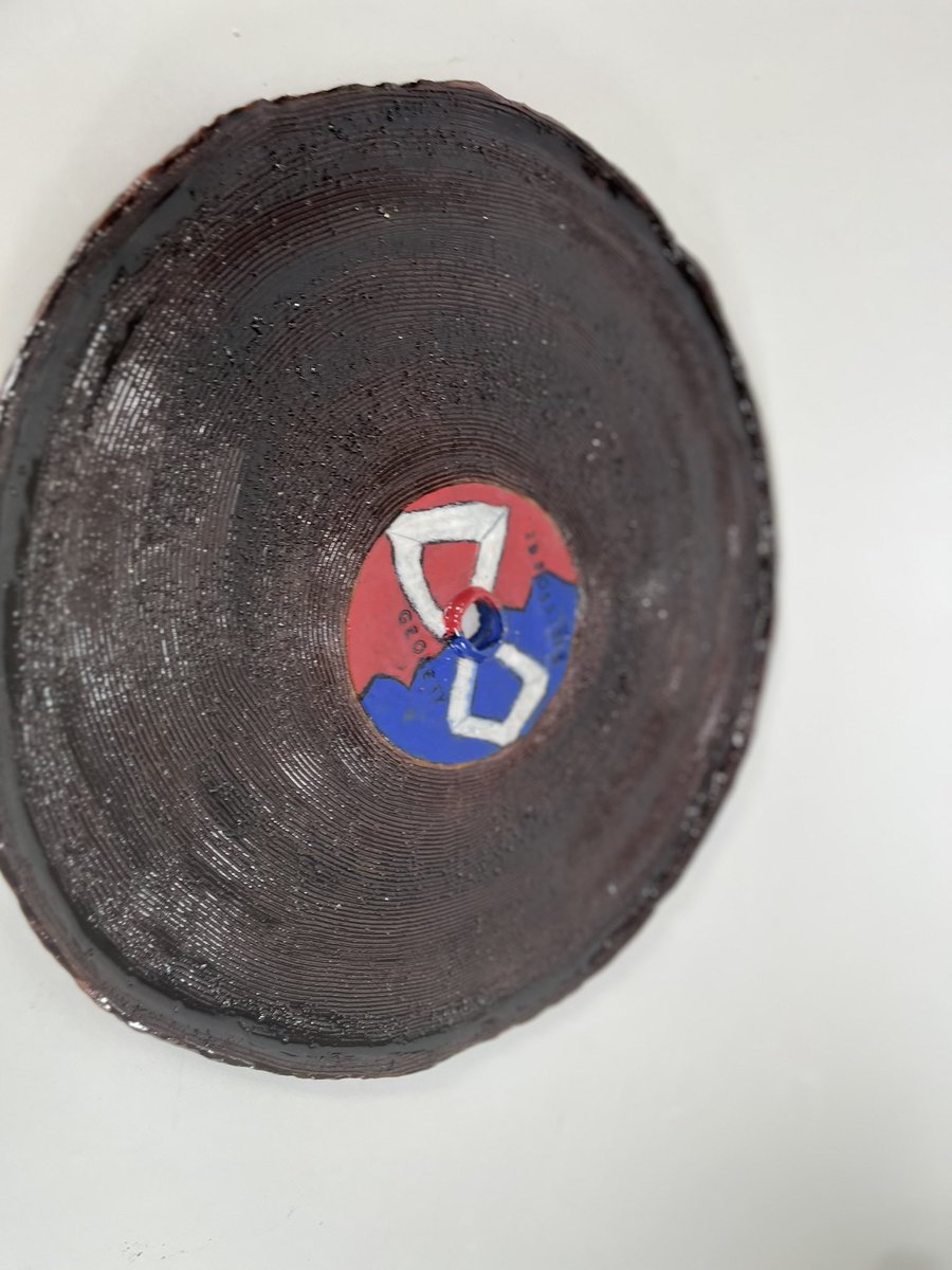 Knockerz_283's tweet photo. Here is someone I made in ceramics class it’s not perfect but is based off the song that @TheStupendium made “ impossible geometry” https://t.co/dJMg9sWLSm