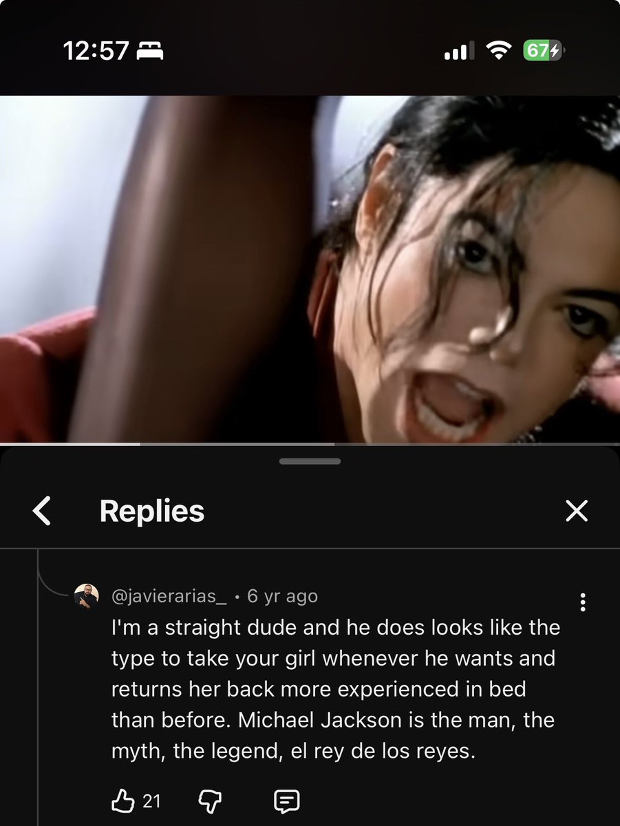 onanightlikered's tweet photo. this comment on the blood on the dance floor music video 💀 https://t.co/MpwSFgeZ4j