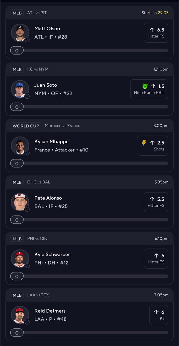 RoedeBETS12's tweet photo. MBAPPÉ DISCOUNT 🇫🇷🇫🇷

Been on a crazy 5/6 run lately 🫠

But running with big hitters today ☢️

Like = Tailing 👀

#prizepicks #Gambling𝕏 https://t.co/k6Cmz4NXuT