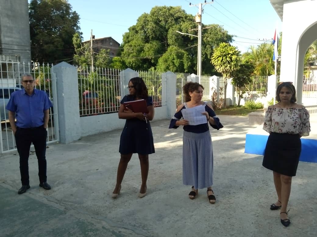 geiq_oc's tweet photo. Durante la jornada de matutino dirigida por la Presidencia y Vicepresidencia de la OSDE GEIQ se destacó la importancia del resultado de las votaciones en la Organización de Naciones Unidas sobre, así como los acuerdos y proyecciones del XXII Congreso de la CTC. https://t.co/694WHZAEVx