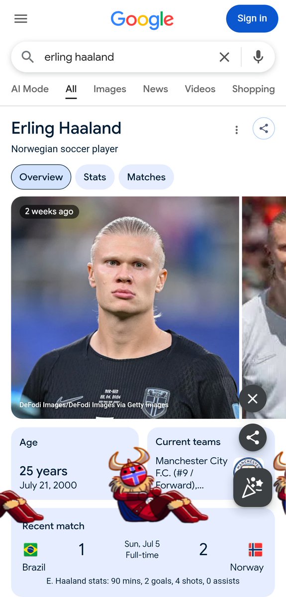 KupoBot's tweet photo. Search Erling Haaland on Google.

#erlinghaaland
#fifa2026
#norway https://t.co/ApwCw6YJD9