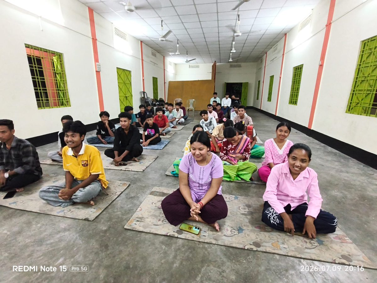 Da_VinciCode666's tweet photo. Personality development Camp held on 9th July 2026 at Sankardev Vidyalaya, Gurufela, Kokrajhar, Assam https://t.co/zK4g4fxdEc