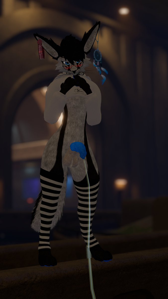 Gh0stkills's tweet photo. CW: WS

Just a little fox who couldn’t hold his bladder anymore~💙

Hope you don’t mind the warm puddle I just made~

[Ignore Tags]                      
#FurryNSFW #VRChatERP #VRChatNSFW #Lewdfurry #nsfwtwt #yiff #gayfurry #furry #midnightdream #gay #strawberryfennec #watersports #pee