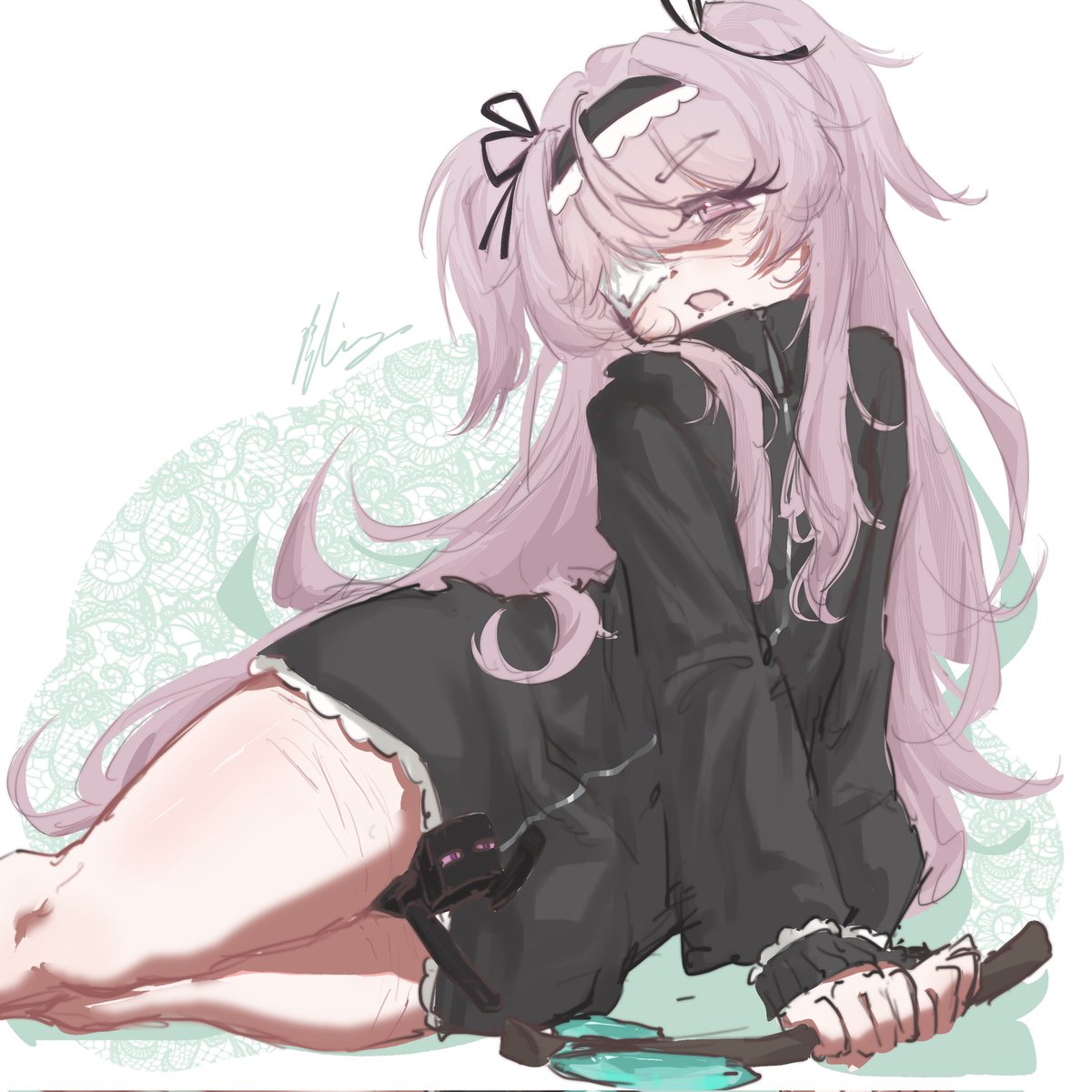 SomeoneDead723's tweet photo. Artfight attack count 3!!!!
Oc of: @angelishpup 
Ughghughgughgh so cute 😭🧎🧎
#artfight https://t.co/LVsOJg435N