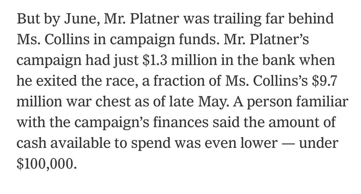 KBP9a91's tweet photo. In case you guys don’t understand what happened here:

The Republicans bank rolled him through the primary. They successfully fooled and collaborated with the online left into acting like Platner had support.

The second he won, they pulled the carpet out. The Republicans won. https://t.co/vhoA4dprYi
