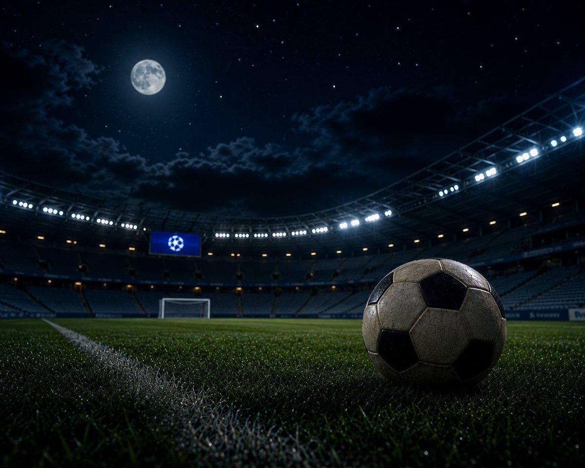 MatchPoint_oo's tweet photo. Good night, football fans. 🌙⚽

The final whistle has blown for today.

Time to rest, recharge and dream about tomorrow's goals, upsets and unforgettable moments.

Sleep well. Football returns tomorrow. https://t.co/G0ch6vyT21