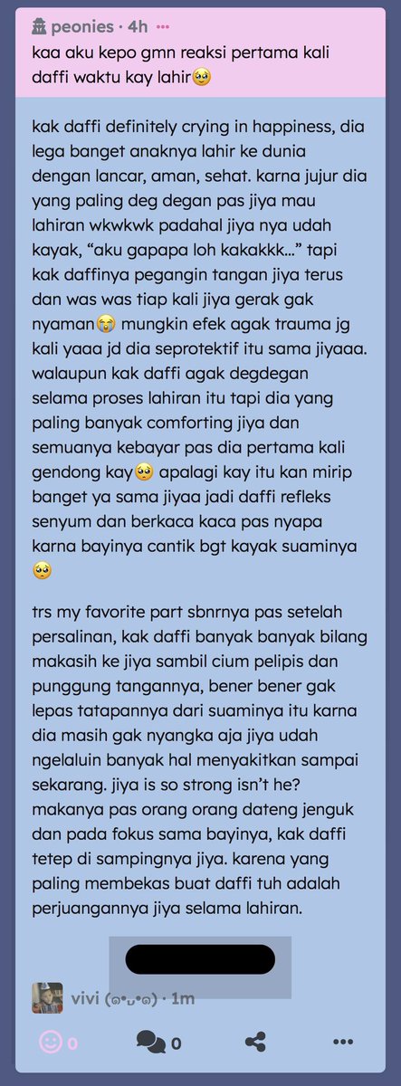 onedoseofpeony's tweet photo. // mpreg, daffi jiya waktu kay lahir hehe https://t.co/68anDz5AGu