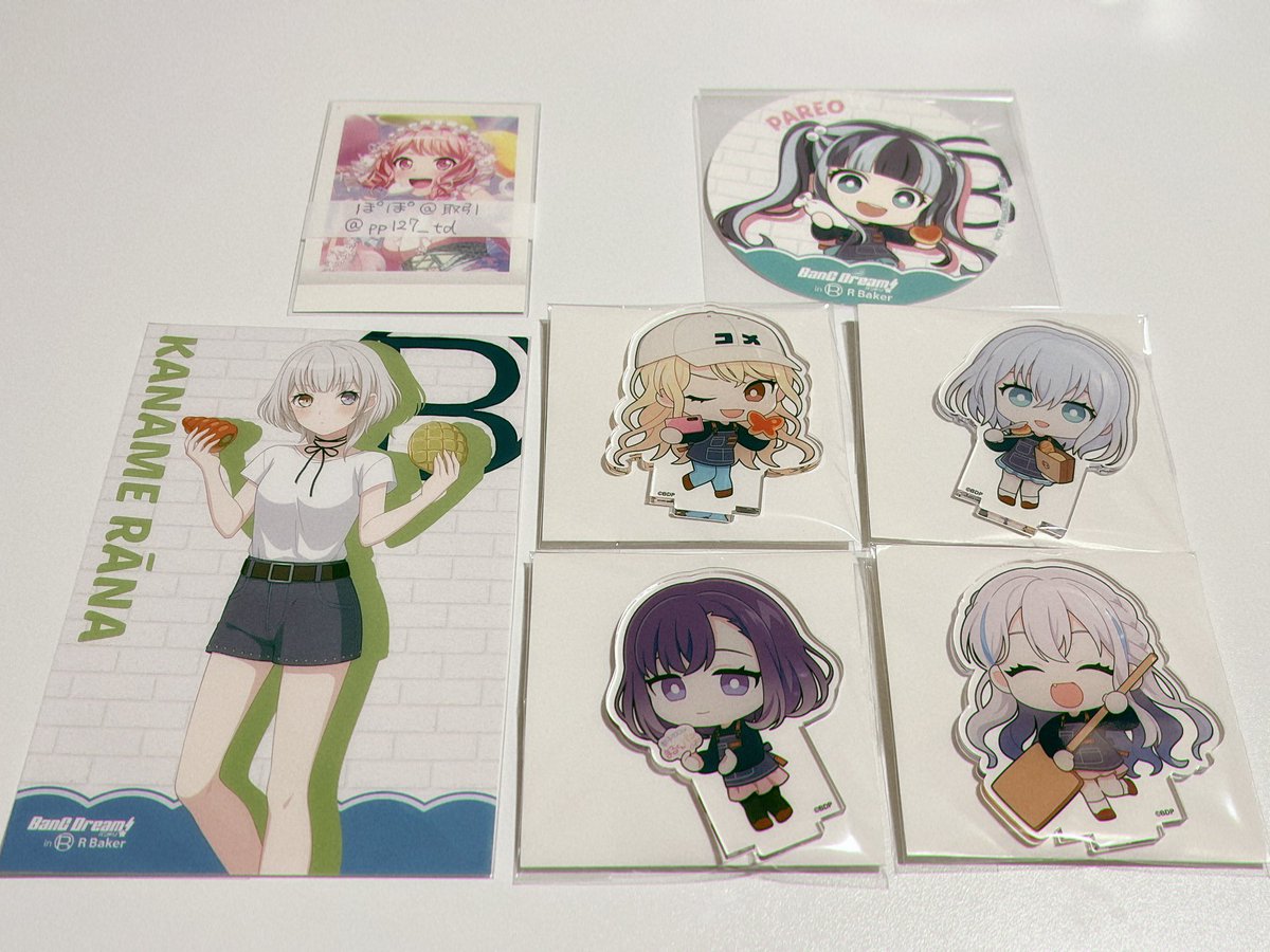 pp127_td's tweet photo. 【交換】 バンドリ R baker コラボ アクリルスタンド コースター ポストカード

求▶︎彩、パスパレ(ポストカード)

譲▶︎画像

郵送or都内手渡し◎
お気軽にお声掛けください🍀.* https://t.co/9ChebFwg0M