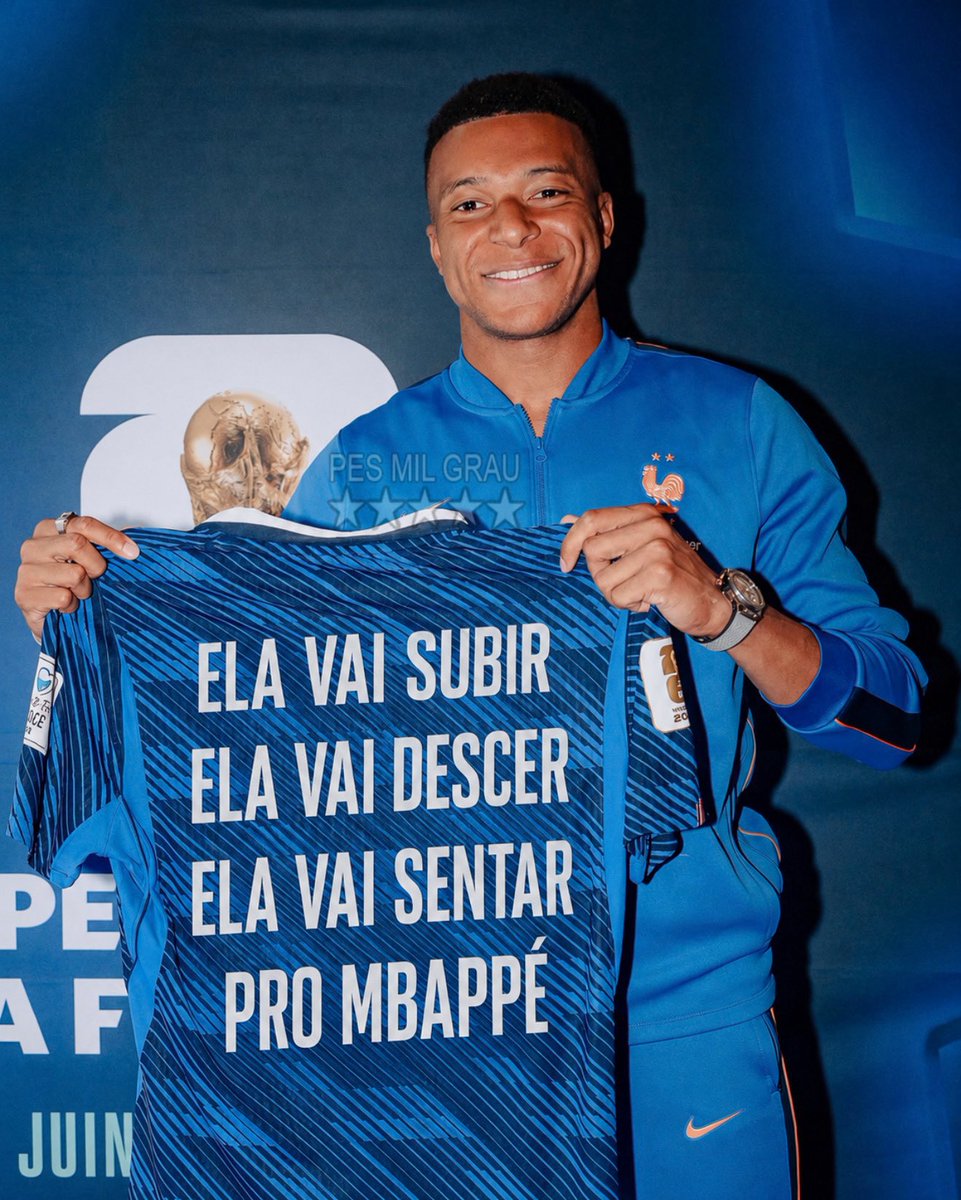 Pesgrau's tweet photo. Mbappé vai decidir hoje mais uma vez.

Tá escrito! https://t.co/T8n8hR3xDI