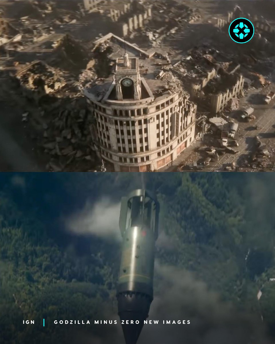 IGN's tweet photo. A new teaser trailer for Godzilla Minus Zero has dropped and shows a desperate humanity dropping a nuke on the king of monsters himself. https://t.co/IvwffDzy2I

Check out these new images: https://t.co/Ogx1HTHZoc