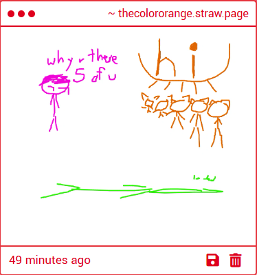 TheColor_0range's tweet photo. some purple guy on my straw page
there are 5 of me because we are many https://t.co/JvWQKrdGyd
