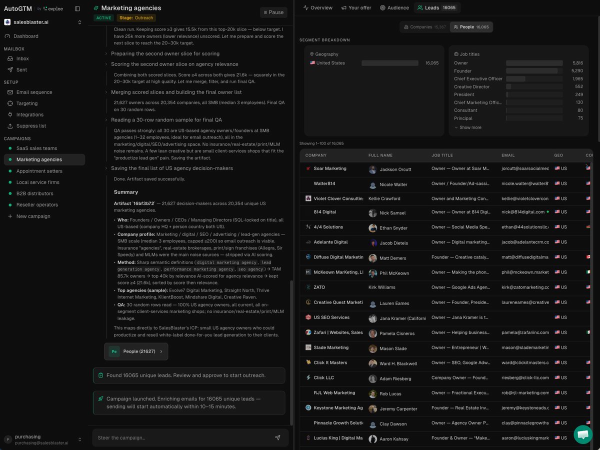 maxforbang's tweet photo. Best cold email I've ever received.

"Reply yes and my AI agent will source you 3-5 warm leads. Free. Takes 2 min."

Huge claim, tiny ask, zero downside. I couldn't NOT try it...

The funny part is: it's the exact thing I'm building, and it STILL got me.

Bravo 👏 @vovudebosh https://t.co/JVGcfOohpD