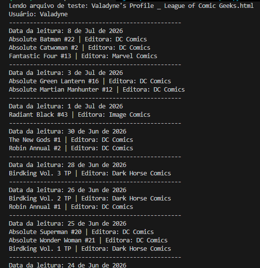 Valadyne's tweet photo. Dia 2-3 do Edição #0

- ontem nn mexi em nada porque prova
- hj consegui scrapar o meu histórico e as infos de uma edição específica de htmls baixados (tive q dar uma alterada na lógica)
- amanhã vou continuar o teste na moral com o Playwright https://t.co/FVS0u2zZE5