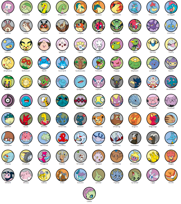 PKMN_Style's tweet photo. Johto Pokémon have now been added to this service. https://t.co/e13k9vWxNM