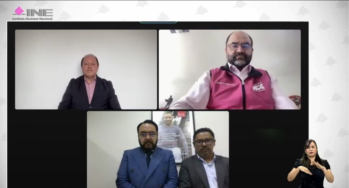 saquribe's tweet photo. ‼️🚨TOMAN PROTESTA COMO REPRESENTANTES DE NUEVOS PARTIDOS ANTE EL INE 

•Los representantes de @SomosMxMexico ante el INE serán: @EmilioAlvarezI y el ex consejero electoral @MarcoBanos 

•El representante de PAZ ante el Consejo General será Ernesto Guerra https://t.co/91boSZsi3X