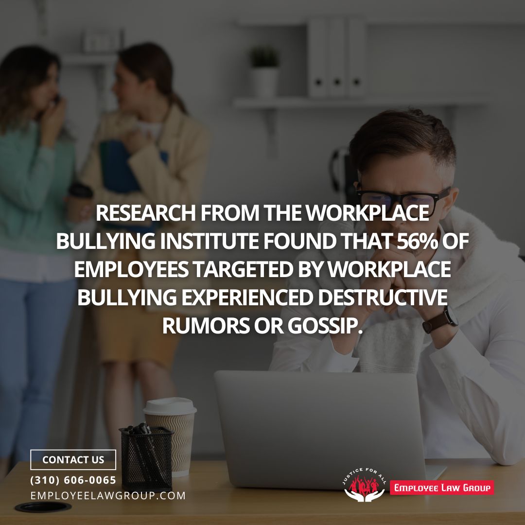 EmployeeLaw88's tweet photo. Workplace gossip can harm your reputation and career. 🏢💼 If you're facing defamation or harassment in CA, know your rights! 
💬 We're here to help: https://t.co/cg4Csp0utg  
#WorkplaceWellness #EmployeeRights #Defamation https://t.co/l2C3aTirPv