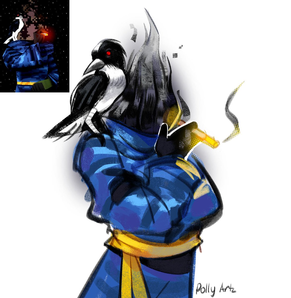 Kuro0092391565's tweet photo. I watched this from kubz scoutz rn and holy shi is peak af!! I love this guy especially #feedthepit #thecardmaster #rosemary https://t.co/ev8iAc5d5t