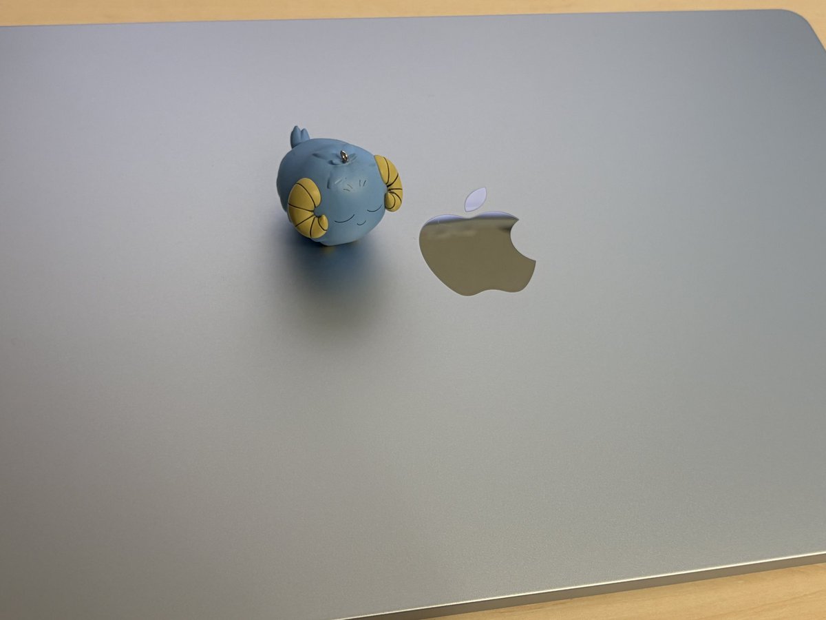 最近買って良かったもの MacBook Air - 15インチ スカイブルー