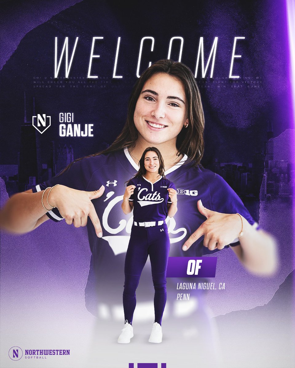 NUSBcats's tweet photo. Start Wearing Purple, @GigiGanje2024 💜🏠
Thrilled to welcome the First Team All-Ivy League honoree to Evanston!
#GoCats | #BeRemarkable https://t.co/SqLVTAVbFk