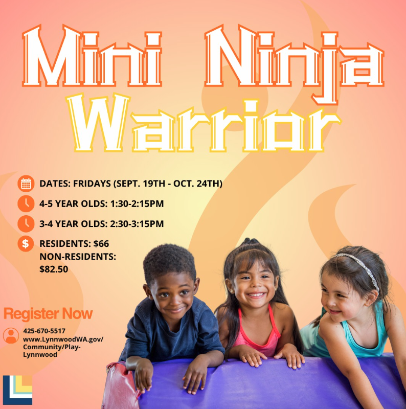 CloringaCats's tweet photo. 🥷 Last Chance to Register for Mini Ninja Warrior! 🥷Registration closes in ONE WEEK! https://t.co/0ZHzknILKI