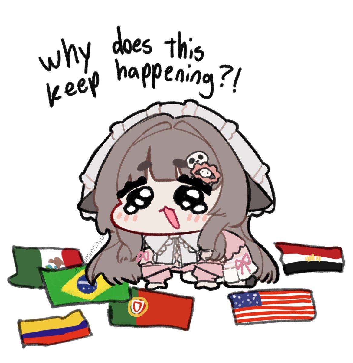 mammonyun's tweet photo. i'm sure one of them will win eventually... #essieart #sheppost https://t.co/j6Pnfcp1f7