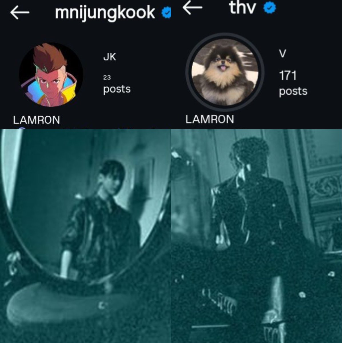 jungkovtae's tweet photo. TAEKOOK > "LAMRON!" https://t.co/eSr2C8g8vd