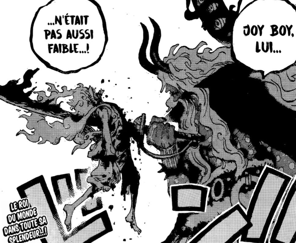 Shand0ra_'s tweet photo. Comment on a pu passer de ça à ça… Il lui a même pas donné un vrai combat… 

#ONEPIECE1188 https://t.co/Ke48FK9gAS