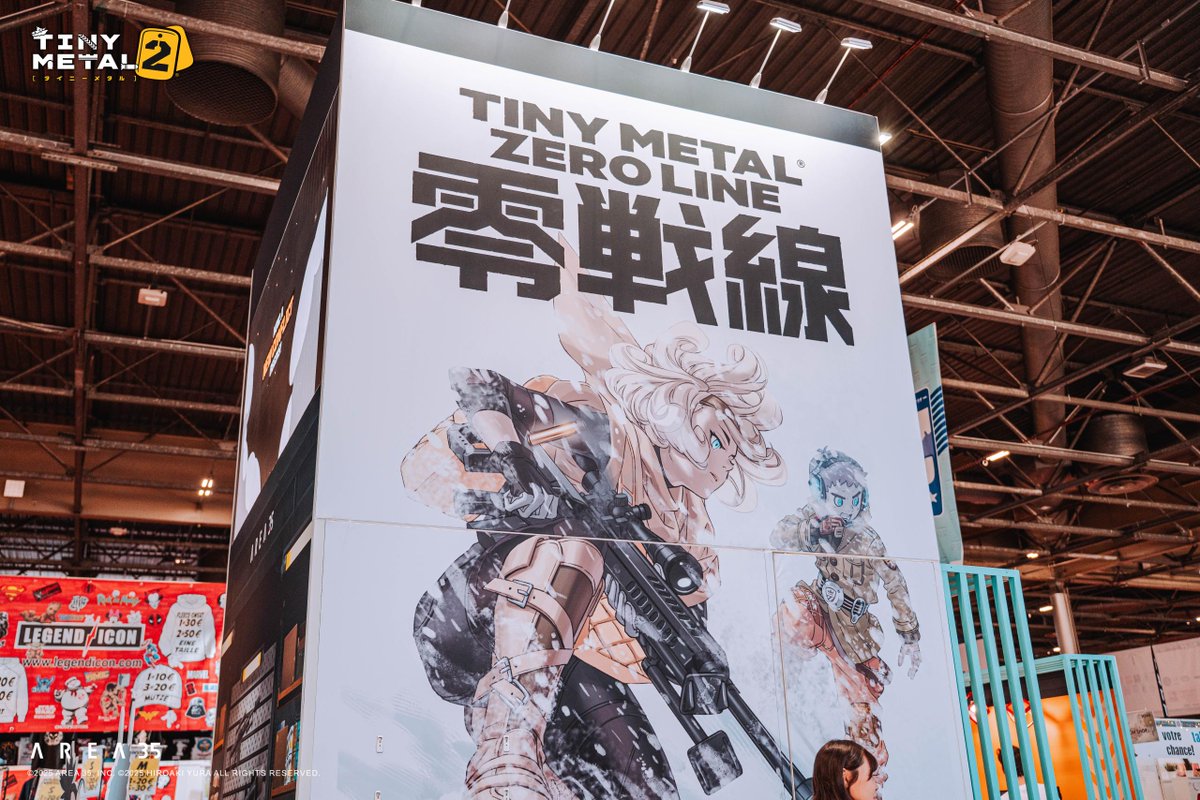 tinymetalgame's tweet photo. ✨ Day 1 @JapanExpo, that's a wrap!
From the WORLD PREMIERE of ZERO LINE to meeting so many of you at the AREA 35 booth, what an incredible first day in Paris!
Thank you to everyone who stopped by. We can't wait to do it all again tomorrow. 🇫🇷
#JapanExpo2026 #TINYMETAL2 #AREA35 https://t.co/zrAHegXOhG