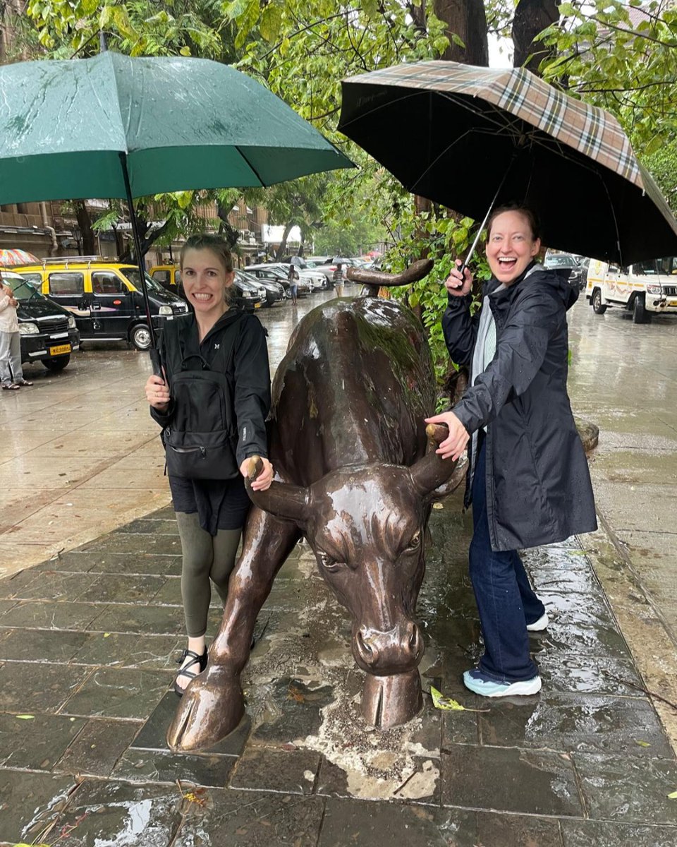 Khaki_Tours's tweet photo. After falling in love with Mumbai's Art Deco treasures, Jeanne and Elizabeth from Los Angeles decided to join us again for our #EssentialMumbai Monsoon Special AC Vehicle Tour. If the Art Deco walk had sparked their curiosity, this tour completely won them over. Every few minutes came another "Oh wow!" as Mumbai revealed yet another layer through its history, architecture, food, and everyday life. Some guests leave with photographs; these two left with stories, new friendships, and plans to keep discovering Mumbai. And for us, that's what makes every walk so rewarding.
Visiting Mumbai? Take home more than photographs.
➡️ To book a private tour with us, call +91 8828100111 or email hi@khakitours.com
#MumbaiTourism #DiscoverMumbai #KhakiTours #MumbaiTourists #ExploreMumbai #Bombay #MumbaiStories #Things2doInMumbai #MumbaiDarshan #Mumbai #MumbaiMonsoon #MumbaiRain