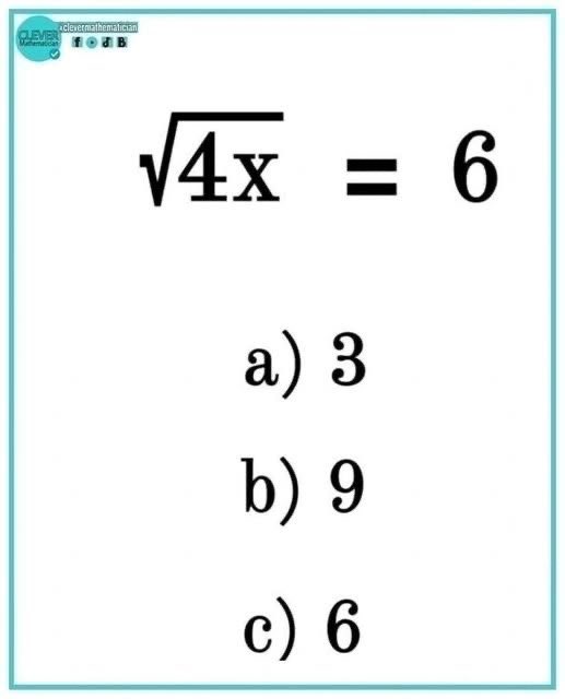 QuickGuess's tweet photo. Can you solve this for x? https://t.co/hydECWvQTV