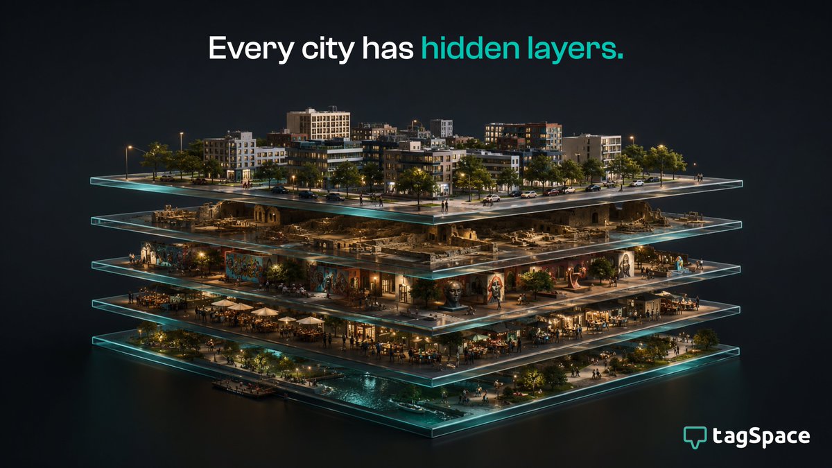 tagSpaceCo's tweet photo. Every city has more to offer than what meets the eye.

✅ History.
✅ Art.
✅ Culture.
✅ Experiences.

#tagSpace brings these hidden layers into view, making every walk an opportunity to discover something new.

Start exploring today. https://t.co/UOIpb9B10R
