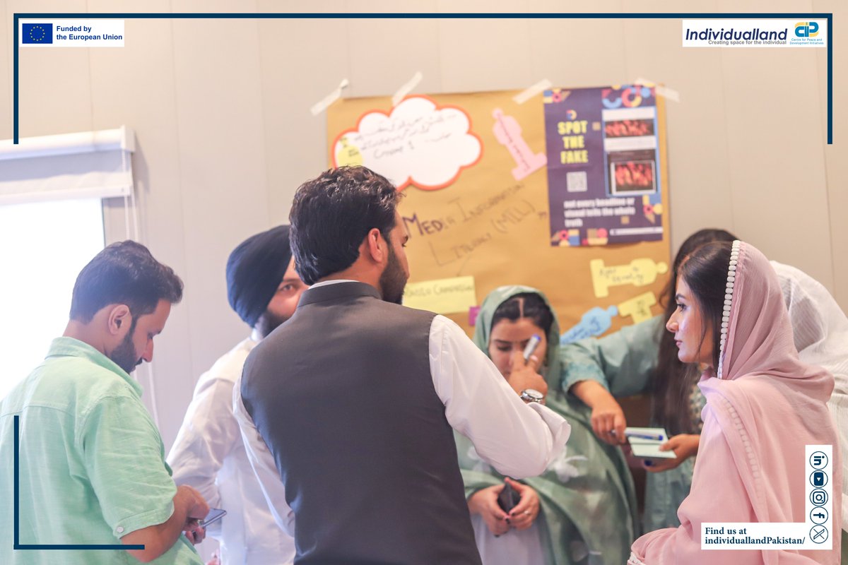 individualland's tweet photo. This was organized under the @EUPakistan-funded project, Strengthening Media Persons Capacity and Engagements for Fundamental Human Rights and Freedoms, jointly implemented by @cpdi_pakistan @individualland https://t.co/6WZFcy5wFT