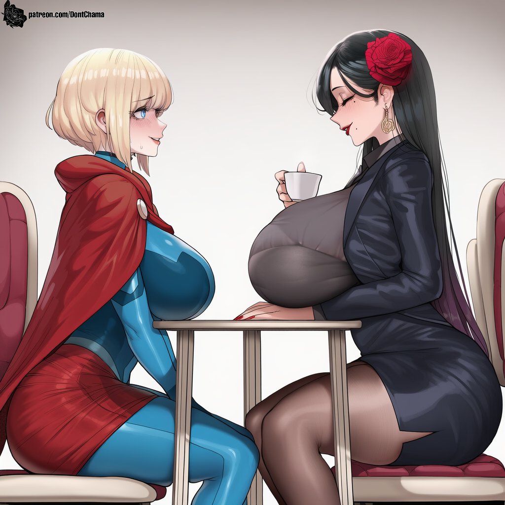 Dont_Chama_'s tweet photo. 🌹: So, I found more deeply about this... Supergirl gal'... 

Jimmy Olsen, huh... Thus dared to not only reject, but also get sad to this pretty lady? Alright, do as thee please. I shall take over and claim this cutie for myself! Mine mine! Must be loved and, of course, mated with~
#AIArt #AIGenerated #AIArtwork #DigitalArt #AnimeArt #FanArt #AIArtist #GenerativeArt #OriginalCharacterPost